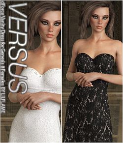 VERSUS- dForce Vanity Dress for Genesis 8 Females