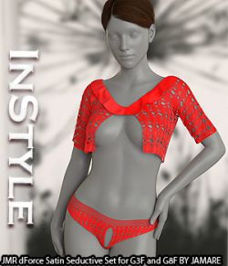 InStyle- JMR dForce Satin Seductive Set for G3F and G8F