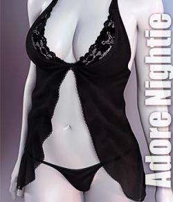 dForce Adore Nightie for Genesis 8 Females