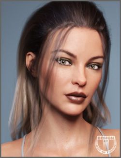 Alice Wet and Dry Hair for Genesis 3 and 8 Female(s)