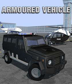 Armoured vehicle for Poser