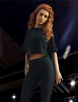 dForce H&C Sportswear Outfits for Genesis 8 Female(s)