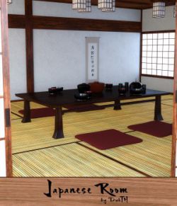 Traditional Japanese Room for Iray