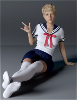 dForce H&C School Uniform for Genesis 8 Female(s)