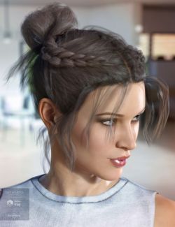 Layla Hair for Genesis 3 & 8 Female(s)