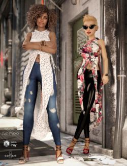 dForce Rodeo Drive Outfit Textures