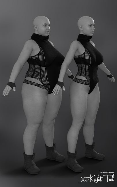 X-Fashion Kombat Tech for Genesis 8 Females