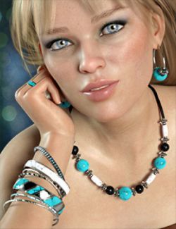 Colorful Jewelry for Genesis 8 Female(s)