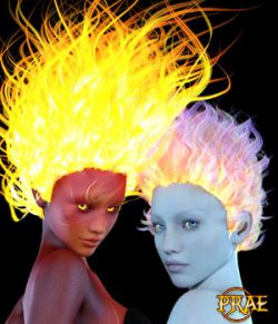 Prae-Fire Hair Double Pack G3/G8 Daz