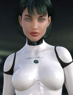 Mechaela Female Cyborg For Genesis 8