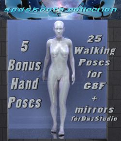 25 Walking Poses for G8F