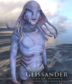 Glissander Male Glissandi Character, anatomy and clothing for Genesis 8 Male