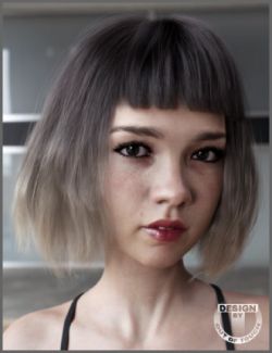 Marlene Bob Hair for Genesis 3 and 8 Female(s)