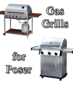 Gas Grills - for Poser