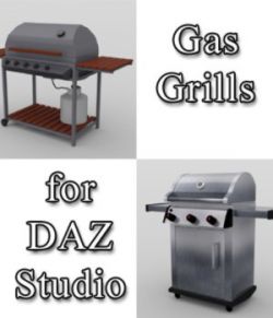 Gas Grills- for DAZ Studio