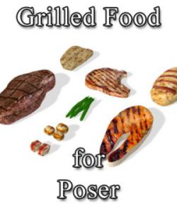 Grilled Food (for Poser)