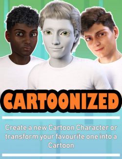 Cartoonized for Genesis 8 Male