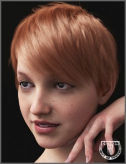 Rose Hair for Genesis 3 and 8 Female(s)