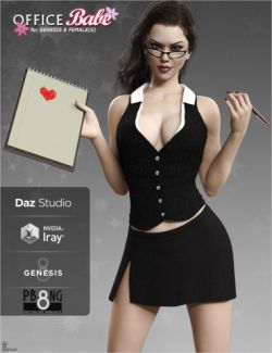 Office Babe Outfit for Genesis 8 Female(s)