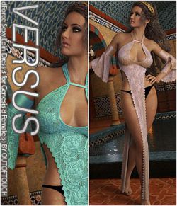 VERSUS - dForce Sexy Loin Dress 3 for Genesis 8 Female(s)