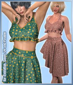 Lena Set and 14 Styles for PE, V4, Dawn and Pauline