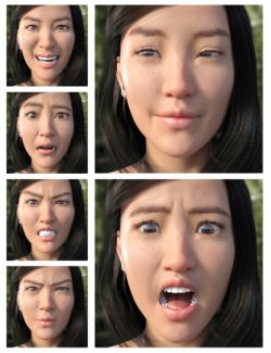 All of the Feelings - Expressions for Mei Lin 8