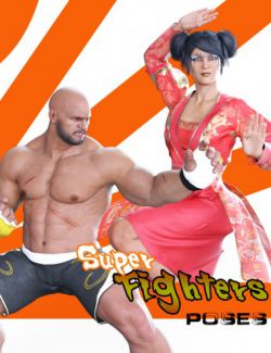 Super Fighter Poses for Genesis 8