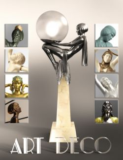 Jepe's Art Deco Statuettes II for Victoria 8