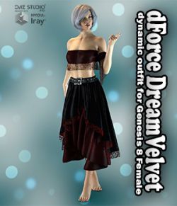 dForce DreamVelvet for Genesis 8 Female