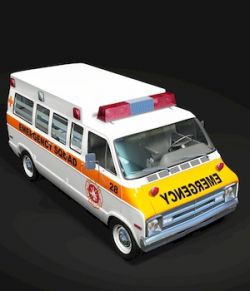 DODGE B VAN AMBULANCE FOR VUE