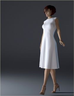 H&C dForce Simple Princess-line Outfit for Genesis 8 Female(s)