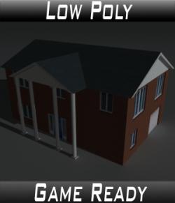 Low Poly House 8- Extended Licence