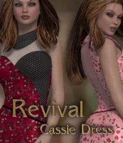 Revival for Cassie Dress V4_Poser