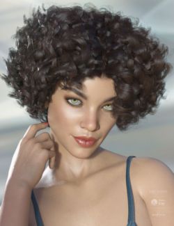 Gizelle Hair for Genesis 3 & 8 Female(s)