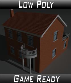 Low Poly House 9- Extended Licence