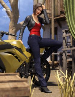 Riviera Noon Outfit for Genesis 8 Female(s)