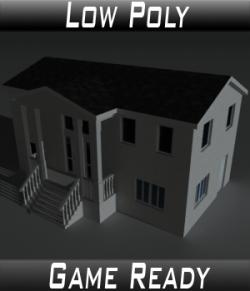 Low Poly House 10- Extended Licence