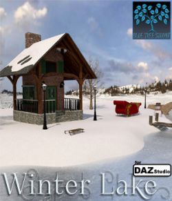 Winter Lake for Daz Studio