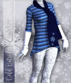 Cold Outside for Frosty Winter Genesis 3 Female(s)