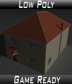Low Poly House 12- Extended License