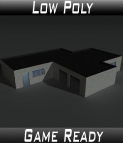 Low Poly Factory Building 1 - Extended Licence