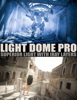 Light Dome PRO Iray- Superior Light With Layers