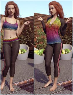 dForce Summer Fun Athletic Apparel Textures