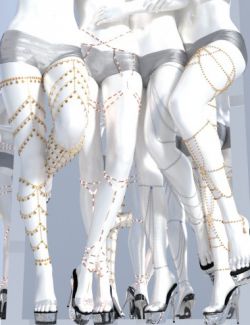 Leg Chains 2 for Genesis 3 and 8 Female(s)