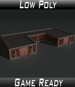 Low Poly Factory Building 3 - Extended Licence