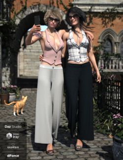 dForce City Seduction Outfit Textures