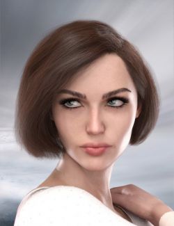 Cute Bob Hair for Genesis 3 and 8 Female(s)