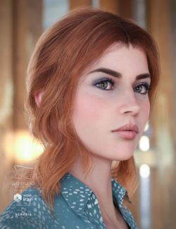 Capri Hair for Genesis 8 Female(s)