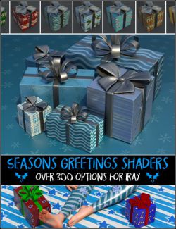 Seasons Greetings Paper Shaders