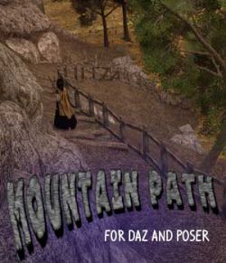 Mountain Path for Daz and Poser